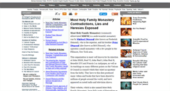 Desktop Screenshot of mostholyfamilymonasterydimondbrothers.com